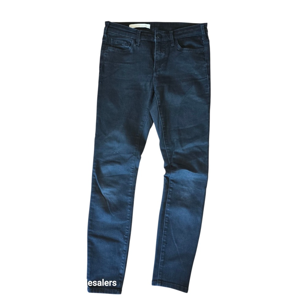 Pilcro and the Letterpress Dark Wash Mid Rise Skinny Jeans Womens Size 28